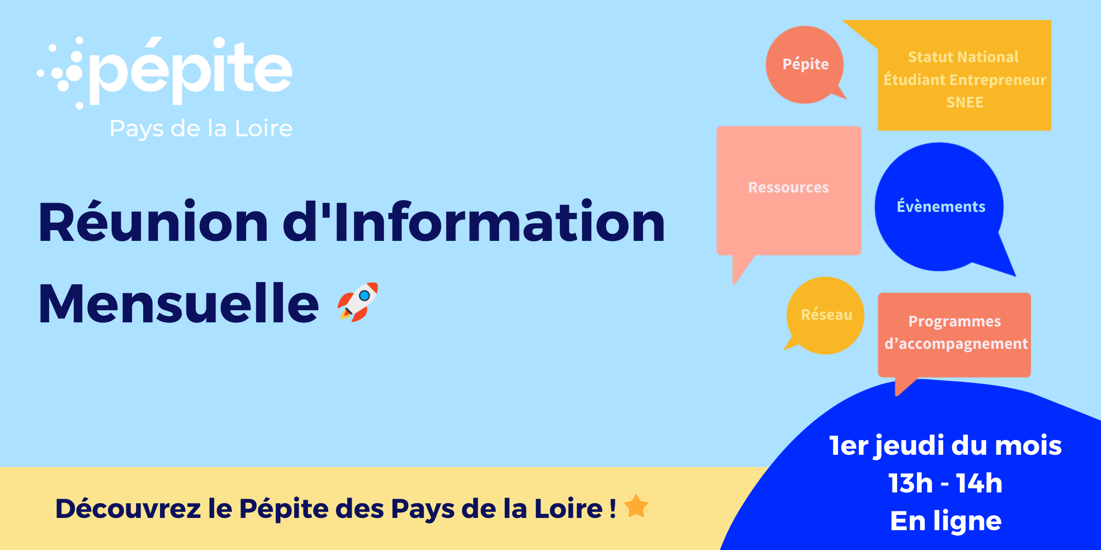 Réunion d'information Pépite